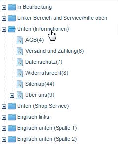 Shopseiten